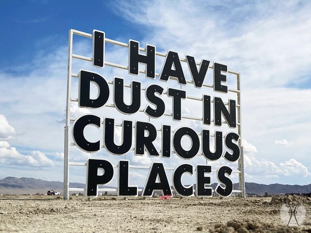 I Have Dust In Curious Places